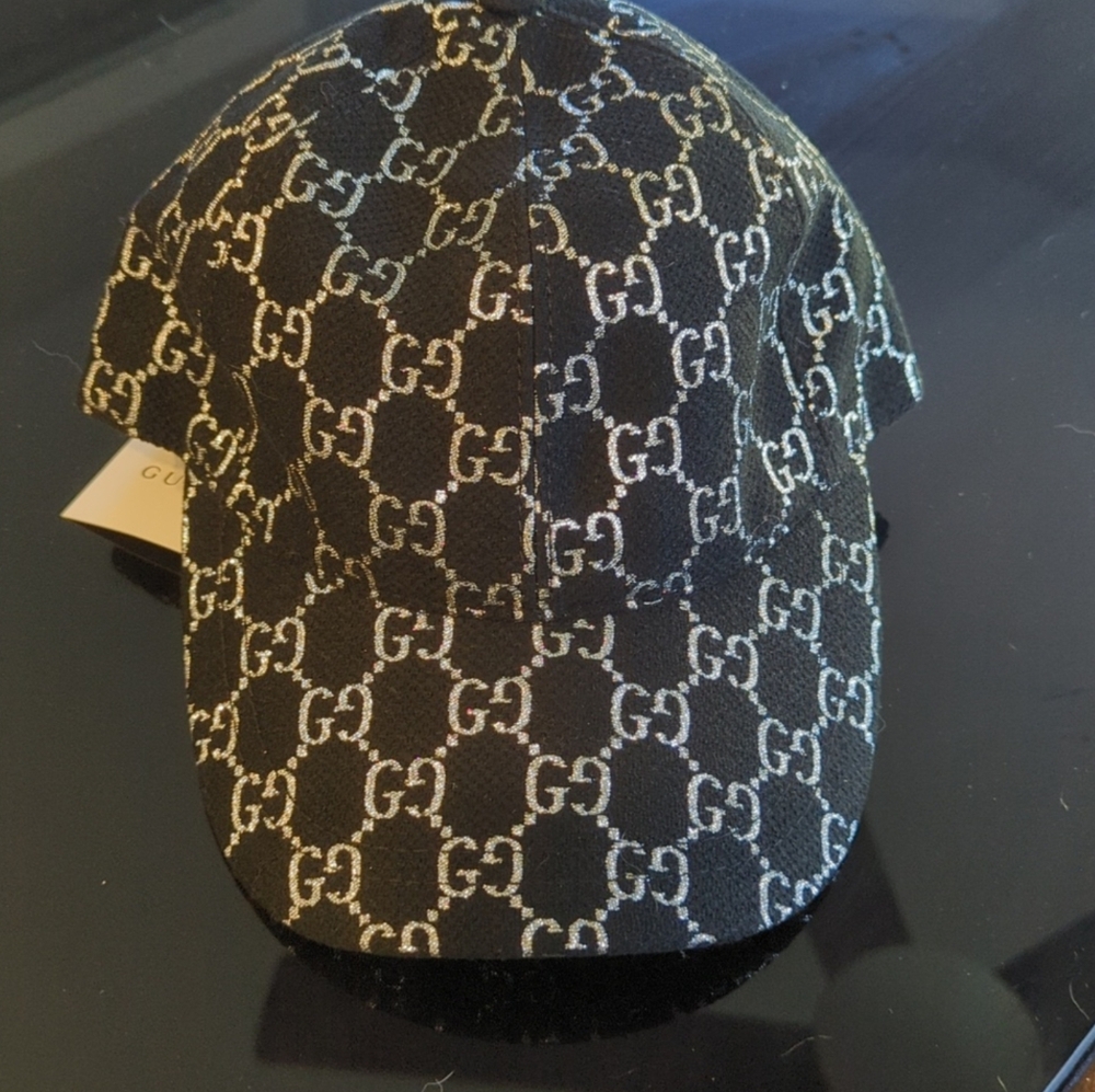 Gucci Black Patterned Women's Hat